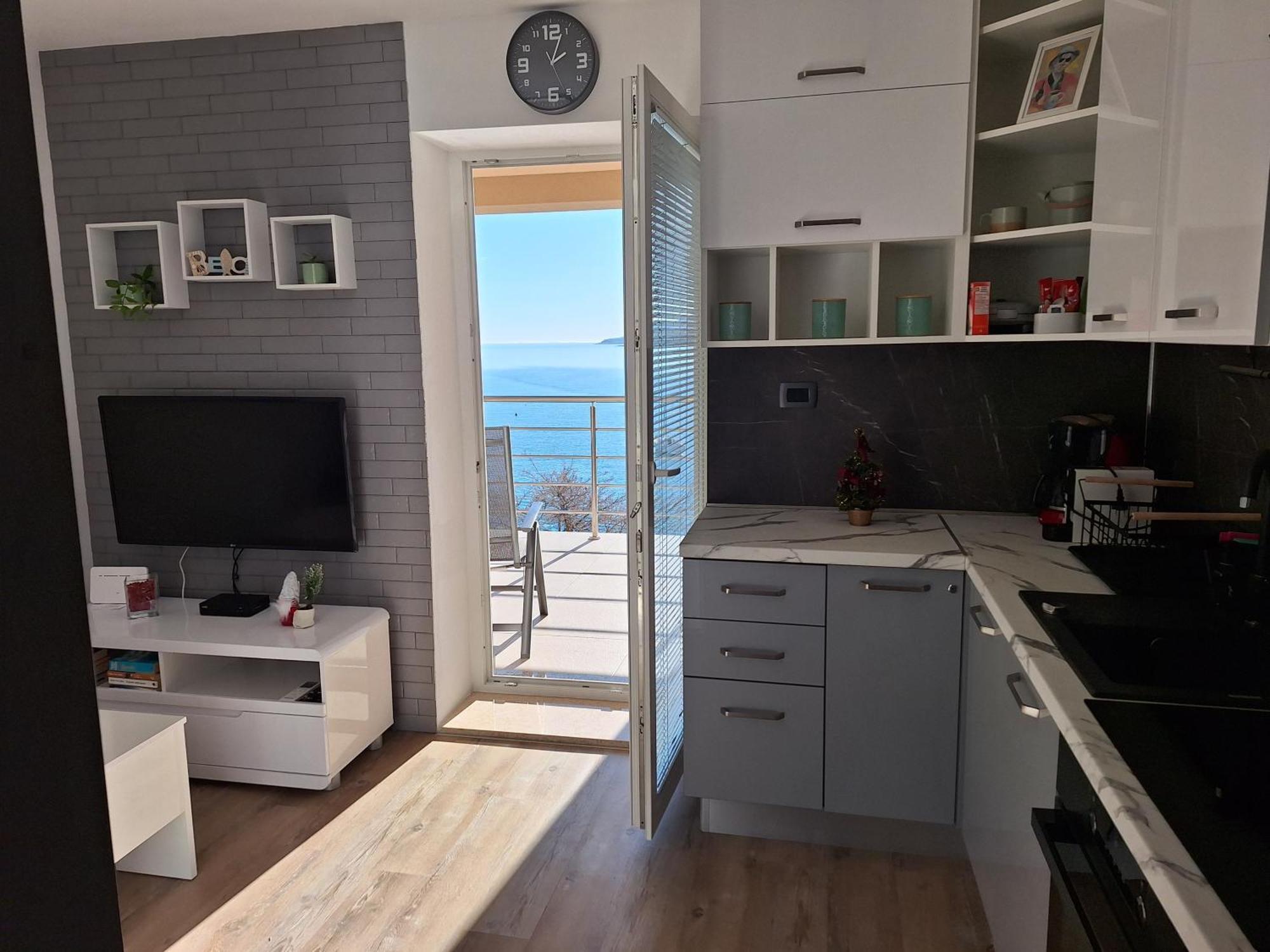 Studio Apartment Sila Rabac Exterior foto